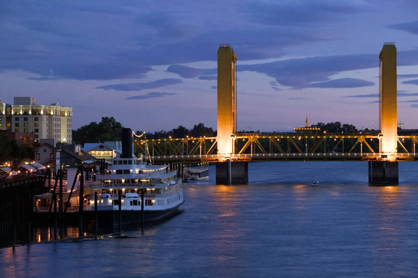 无人,横图,美国,首都,摄影,北美,加利福尼亚,英国文化,塔桥,萨克拉门托,彩图,旅行