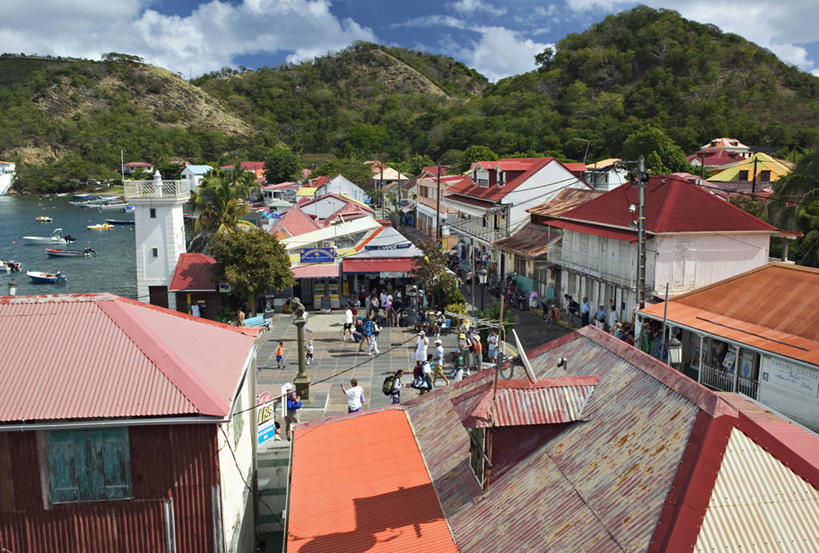 无人,横图,岛,摄影,拉丁美洲,瓜德罗普岛,彩图,法国海外领土