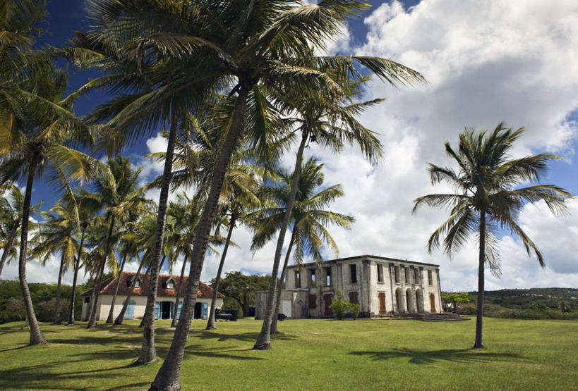 无人,横图,岛,摄影,拉丁美洲,瓜德罗普岛,彩图,法国海外领土