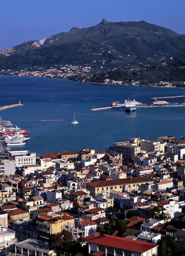 无人,竖图,希腊,欧洲,摄影,地中海文化,扎金索斯,彩图,艾奥尼亚群岛