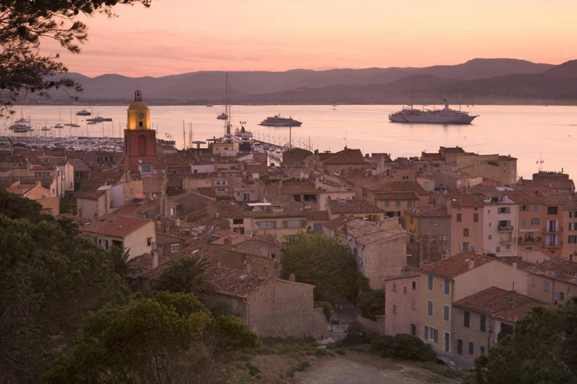 无人,横图,俯视,室外,日落,法国,欧洲,光,摄影,照亮,西欧,地中海,普罗旺斯,法国文化,圣曹菲,彩图,高角度拍摄