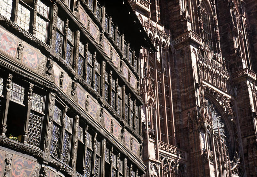 无人,横图,建筑,法国,欧洲,摄影,阿尔萨斯,法国文化,斯特拉斯堡,彩图