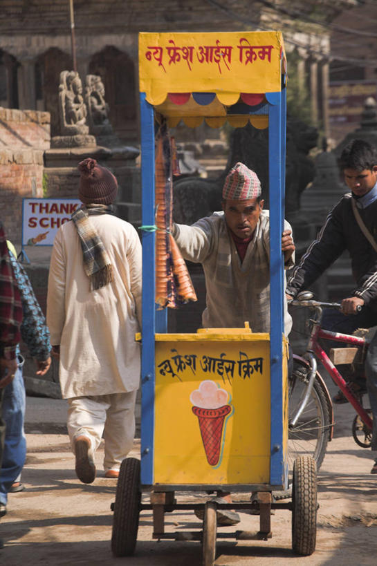 竖图,尼泊尔,亚洲,首都,冰淇淋,摄影,销售,贩卖,加德满都,巴格马提河,帕坦,彩图