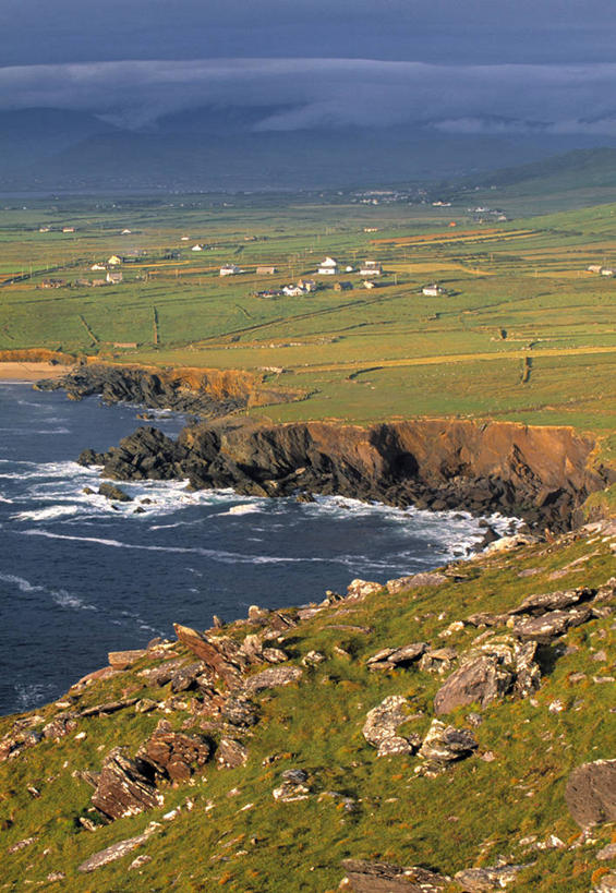 无人,教堂,竖图,室外,爱尔兰,欧洲,地形,摄影,西欧,海景,芒斯特省,科罗拉多州,爱尔兰共和国,丁格尔半岛,凯里郡,芒斯特,彩图,石器时代