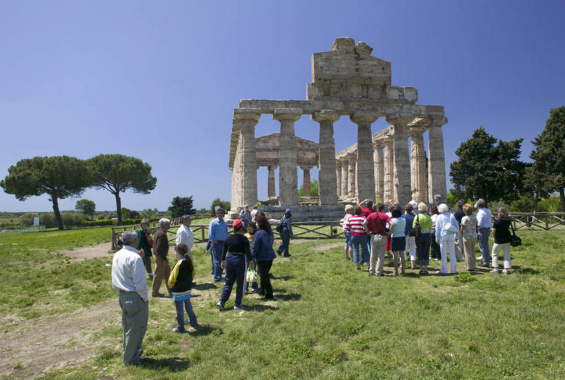 横图,意大利,欧洲,废墟,摄影,考古学,地中海文化,希腊文化,坎帕尼亚,彩图,佩西特姆