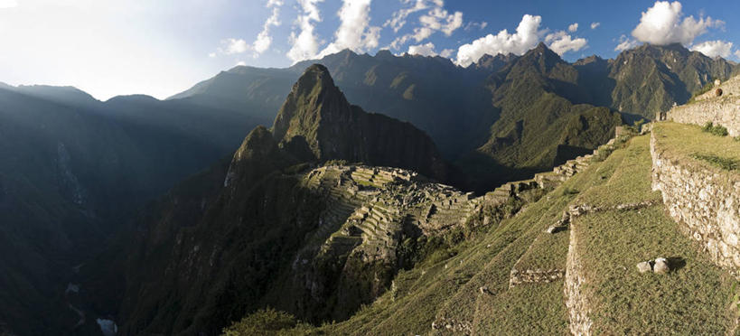 无人,横图,全景,室外,山,山脉,秘鲁,地形,风景,地标建筑,南美,摄影,考古学,拉丁美洲,古文明,印加遗迹,马丘比丘,印加帝国,彩图,帝国