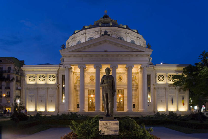 无人,横图,夜晚,城市,欧洲,罗马尼亚,首都,黄昏,摄影,南欧,东欧,布加勒斯特,彩图