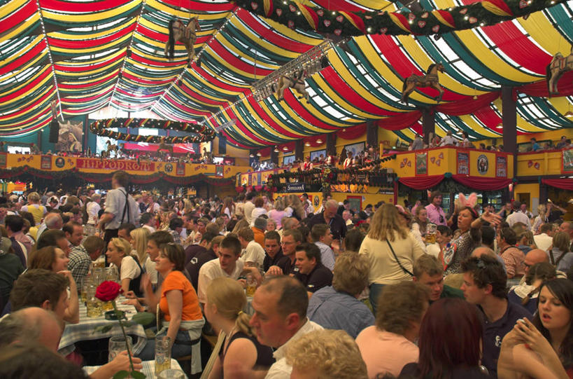 横图,德国,欧洲,喝,慕尼黑,啤酒节,摄影,西欧,德国文化,巴伐利亚,彩图