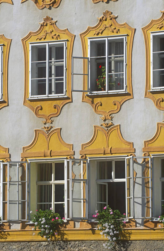 无人,竖图,窗户,城市,奥地利,欧洲,摄影,西欧,萨尔茨堡,彩图