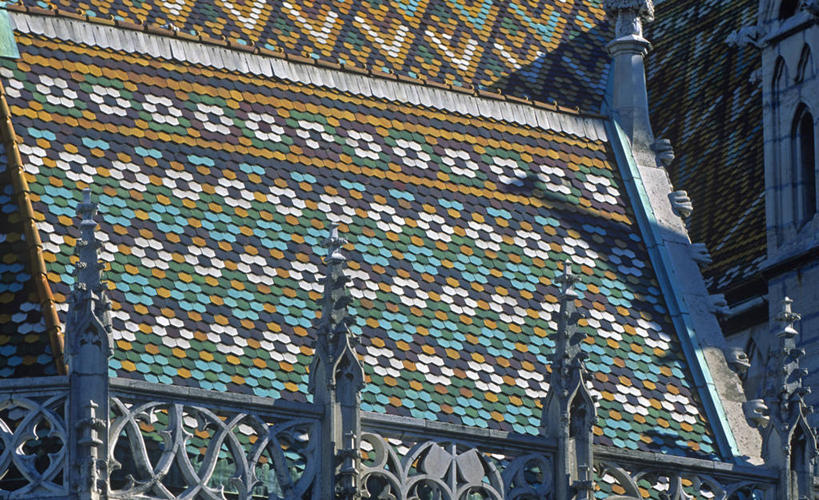 无人,横图,城市,欧洲,花纹,瓷砖,图案,屋顶,首都,摄影,布达佩斯,东欧,中欧,匈牙利共和国,彩图,城堡峰