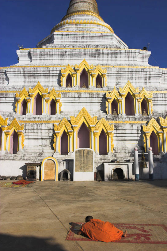 竖图,缅甸,亚洲,摄影,宗教,东南亚,佛教,掸邦,景栋,僧侣,彩图