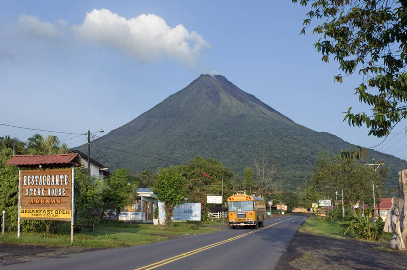 无人,横图,室外,哥斯达黎加,摄影,北美,北美洲,中美洲,拉丁美洲,美洲,北亚美利加洲,亚美利加洲,哥斯达黎加共和国,彩图,阿雷纳火山