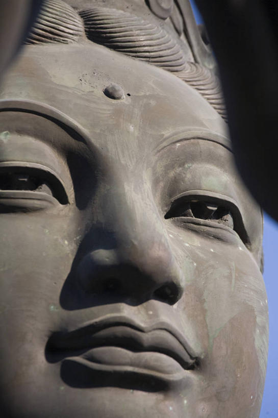 无人,竖图,城市,香港,亚洲,摄影,佛教,中国文化,大屿山,彩图