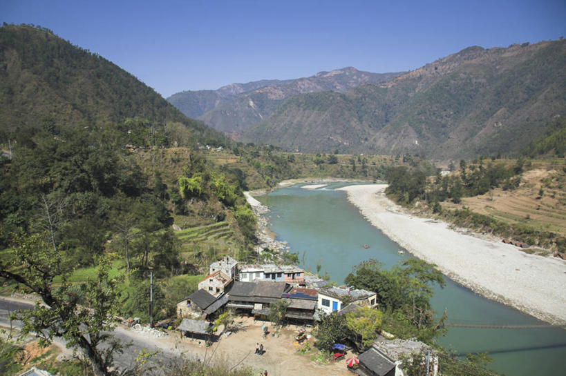 无人,横图,室外,尼泊尔,亚洲,摄影,喜马拉雅山脉,彩图