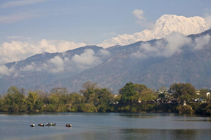 无人,横图,室外,白天,山,山脉,尼泊尔,亚洲,地形,摄影,喜马拉雅山脉,甘达基河,博卡拉,彩图