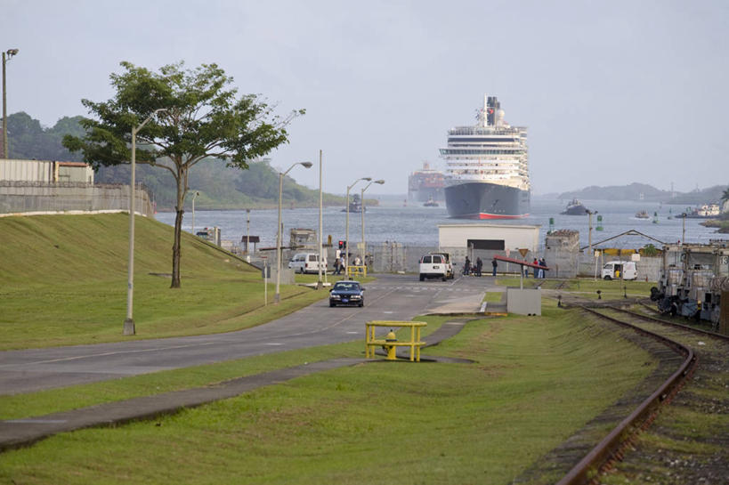 无人,横图,船,邮轮,摄影,中美洲,拉丁美洲,客船,巴拿马运河,彩图,密特里达提六世,海上运输