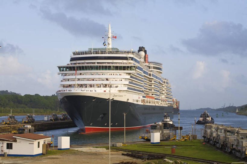 无人,横图,船,邮轮,摄影,中美洲,拉丁美洲,客船,巴拿马运河,彩图,密特里达提六世,海上运输