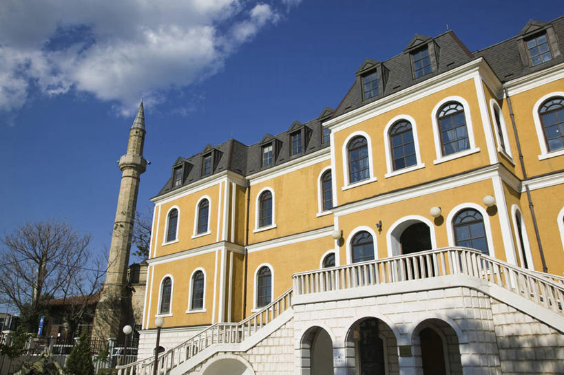 无人,博物馆,横图,城市,欧洲,摄影,巴尔干,塞尔维亚,科索沃,彩图