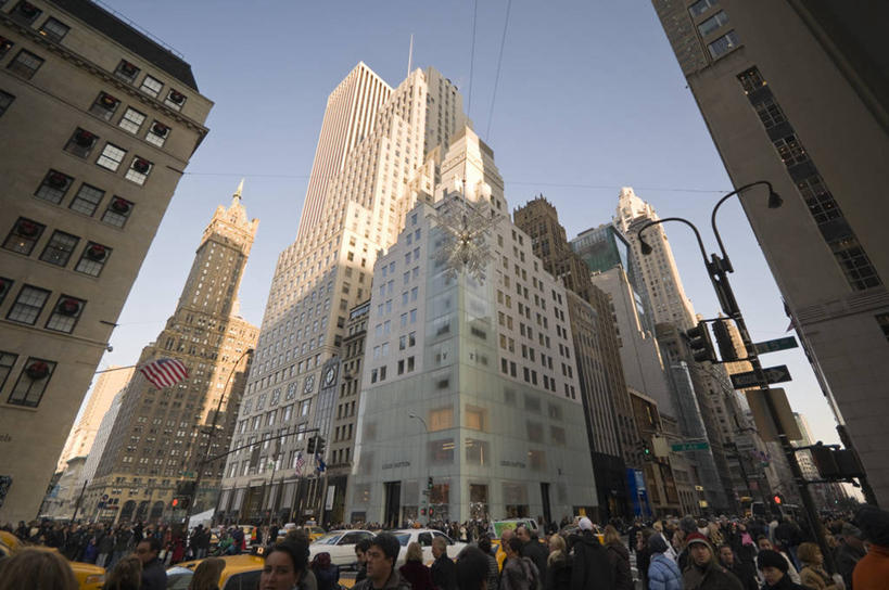 横图,城市,纽约,美国,圣诞节,曼哈顿,摄影,北美,第五大道,美国人,彩图