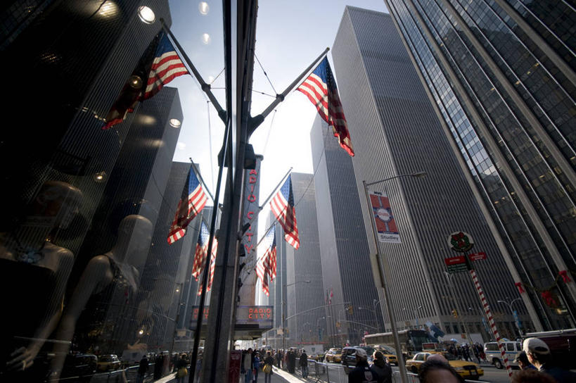 无人,横图,城市,纽约,美国,曼哈顿,摄影,北美,美国人,彩图,无线电城音乐厅