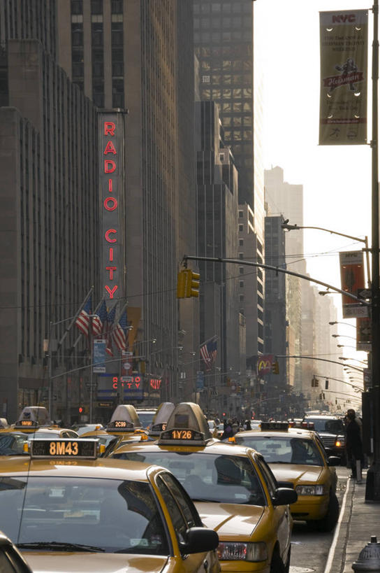 无人,竖图,城市,纽约,美国,曼哈顿,摄影,北美,美国人,彩图,无线电城音乐厅