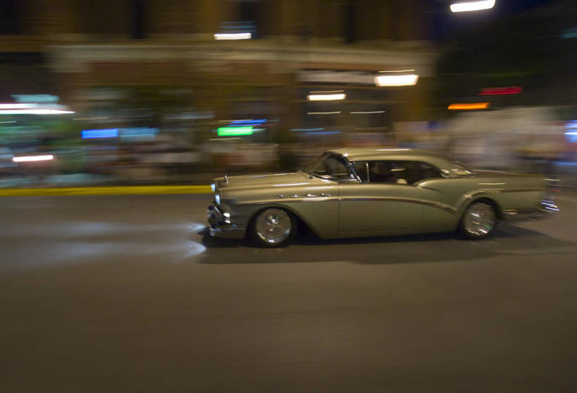 无人,横图,汽车,古董车,美国,摄影,北美,伊利诺斯州,斯普林菲尔德,66号公路,美国人,彩图