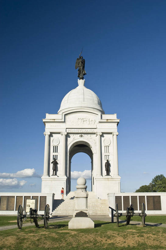 无人,竖图,美国,摄影,北美,宾夕法尼亚,美国内战,盖兹堡,美国人,彩图,盖茨堡战役