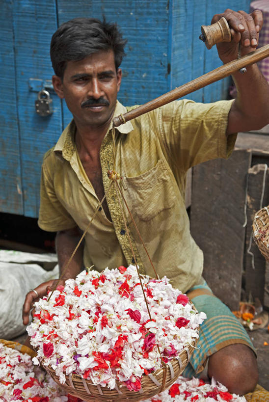 成年人,中年人,一个人,竖图,室外,白天,孟加拉国,印度,亚洲,仅一个男性,仅一个人,仅一个中年男性,木槿,木槿花,市场,美丽,花市,摄影,坚韧,南亚,永恒,质朴,无穷花,孟加拉人民共和国,加尔各答,印度次大陆,男人,男性,中年男性,秤,彩图