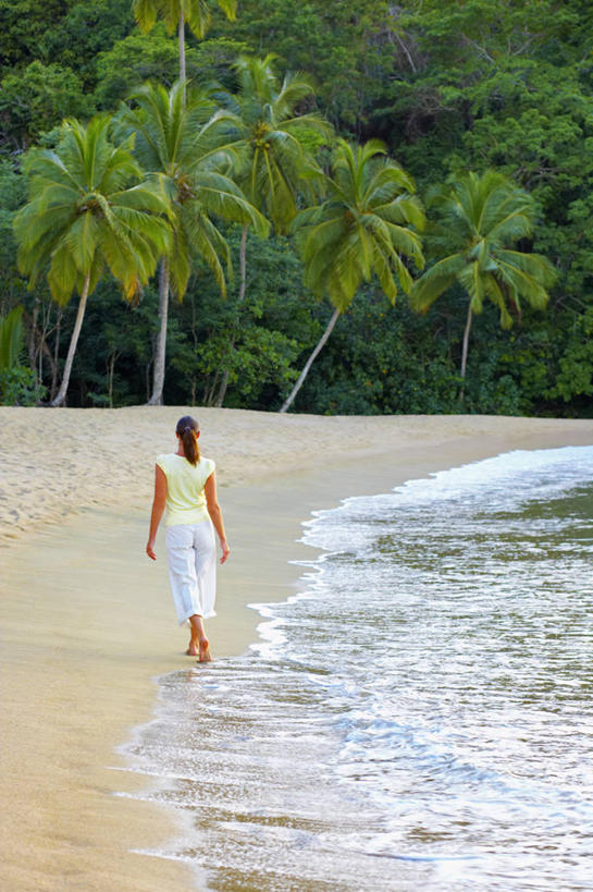 成年人,中年人,老年人,一个人,竖图,室外,白天,旅游,度假,海洋,美景,水,加勒比海,特立尼达和多巴哥,仅一个女性,仅一个人,行人,游客,游人,沙子,海岸线,景观,娱乐,路人,旅客,背面,自然,仅一个中年女性,享受,休闲,景色,大西洋,放松,摄影,宁静,热带气候,西印度群岛,自然风光,多巴哥岛,过客,老年女性,女人,女性,中年女性,海滩,步行,彩图,独处