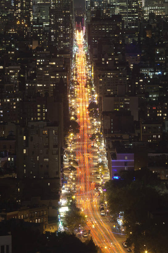 无人,竖图,室外,夜晚,抽象,建筑,街道,纽约,美国,曼哈顿,摄影,北美,北美洲,透视图,美洲,纽约市,纽约州,帝国之州,帝国州,北亚美利加洲,亚美利加洲,第六大道,彩图,美利坚合众国,曼哈顿区,纽约县,曼哈顿岛