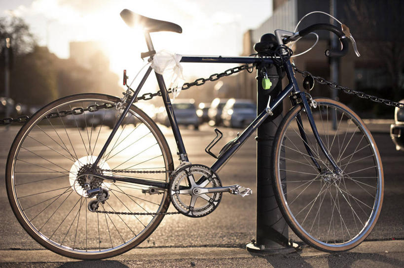 无人,横图,室外,白天,镜头眩光,城市,街道,自行车,汽车,澳大利亚,人行道,运输,摄影,塔斯马尼亚,霍巴特,彩图,对焦