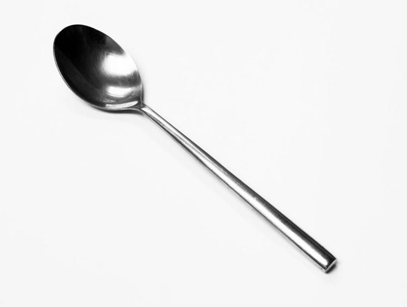 无人,横图,特写,白色背景,英国,不锈钢,首都,一个,汤匙,摄影,单个,简单,彩图,影棚拍摄