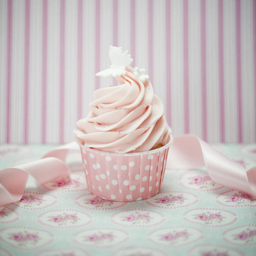 无人,方图,室内,特写,桌子,挪威,缎带,首都,饮食,粉色,诱惑,摄影,清新,糖衣,奥斯陆,纸托蛋糕,彩图