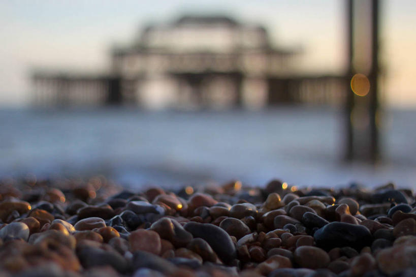 无人,横图,室外,特写,水,英国,天空,自然,黄昏,鹅卵石,摄影,宁静,海滩,彩图