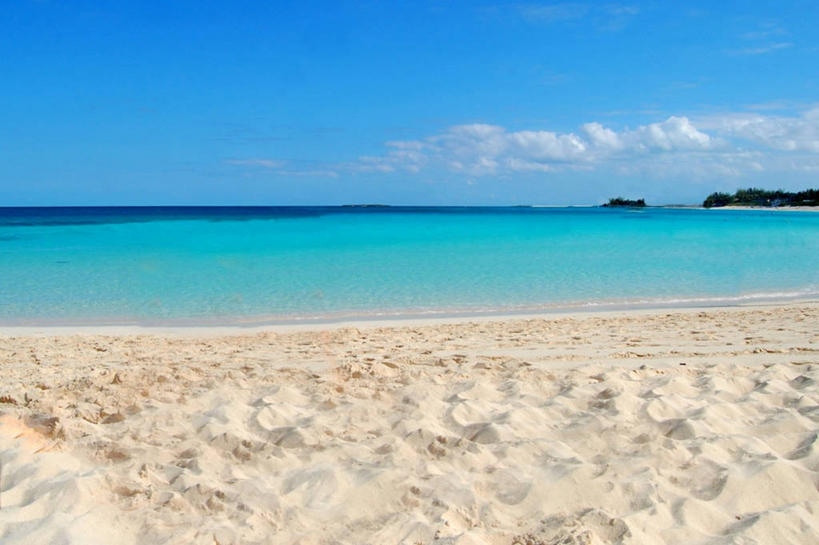 无人,横图,室外,白天,海洋,美景,沙子,景观,水平线,云,首都,风景,天空,自然,景色,摄影,宁静,自然风光,海滩,彩图,巴哈马群岛,拿骚