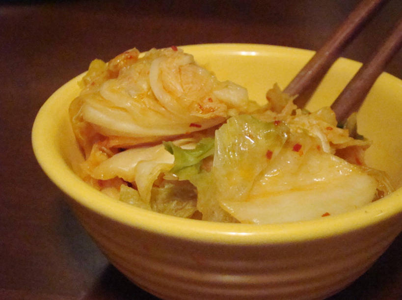 无人,横图,室内,特写,筷子,美国,香料,饮食,黄色,碗,摄影,清新,健康食物,韩国泡菜,彩图