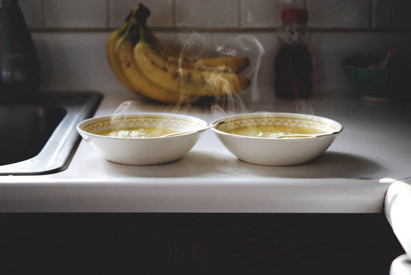 无人,横图,室内,特写,厨房,香蕉,水果,美国,阴影,蒸汽,食品,饮食,碗,摄影,清新,健康食物,缅因州,彩图