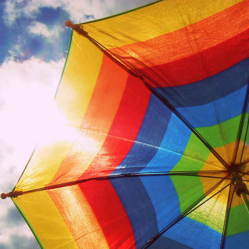 无人,方图,室外,特写,白天,日光,英国,伞,云,摄影,保护,部分,彩图