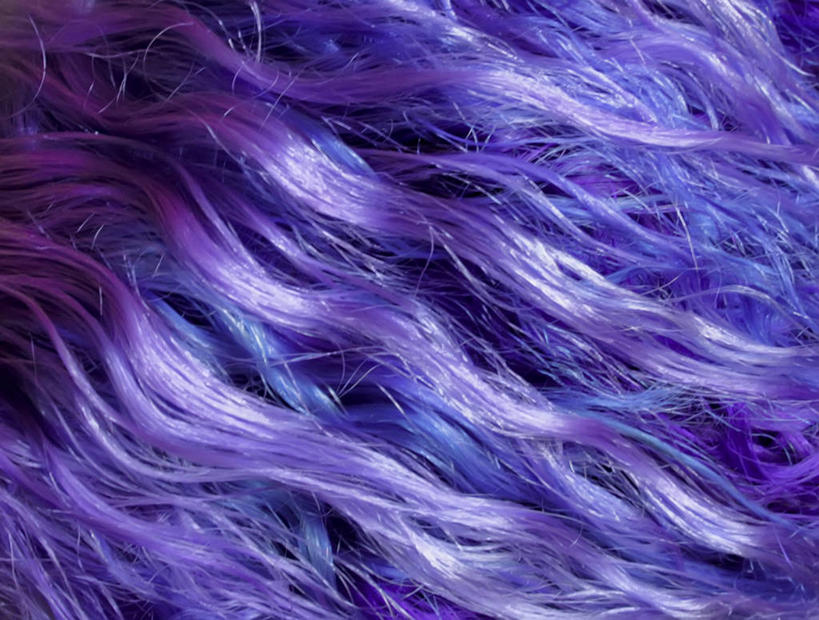 一个人,横图,特写,时尚,美国,光线,光芒,紫色,摄影,染发,彩图