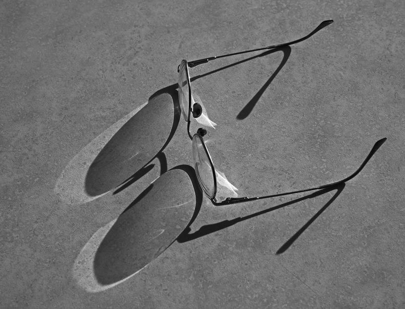 无人,横图,俯视,黑白,室外,白天,加拿大,阴影,沙子,眼镜,一个,摄影,单个,视力,简单,高角度拍摄