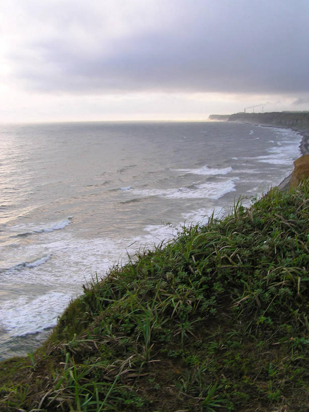 无人,竖图,室外,白天,海浪,美景,日本,海岸线,景观,水平线,悬崖,云,千叶县,草,天空,自然,景色,摄影,宁静,太平洋,自然风光,彩图