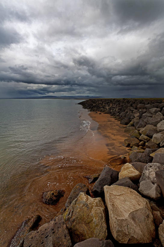 无人,竖图,室外,白天,海洋,石头,云,天空,自然,摄影,宁静,海滩,岩石,彩图