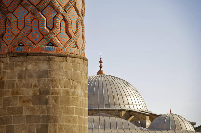 无人,横图,室外,白天,建筑,历史,摄影,宗教,伊斯兰教,圆顶建筑,清真寺,万里无云,式样,设计,彩图