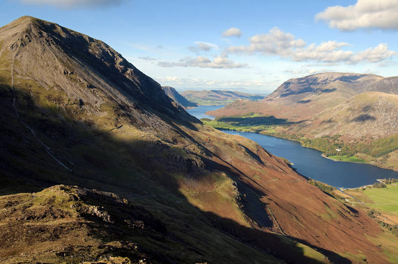 无人,横图,室外,白天,美景,山,山脉,水,英国,景观,云,山谷,风景,天空,自然,景色,摄影,峭壁,宁静,国家公园,自然风光,岩石,彩图,巴特米尔湖