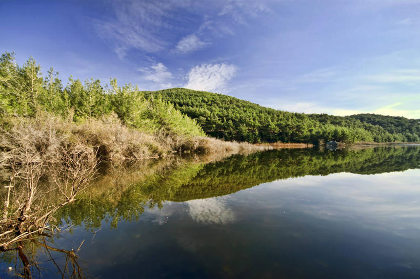 无人,横图,室外,白天,水,叙利亚,对称,反射,云,风景,天空,自然,摄影,宁静,彩图