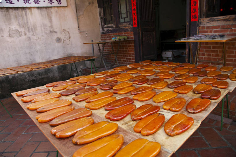 无人,横图,室外,白天,台湾,一排,整齐,饮食,排列,摄影,队列,清新,干的,宗教服装,鲻鱼,海产,彩图