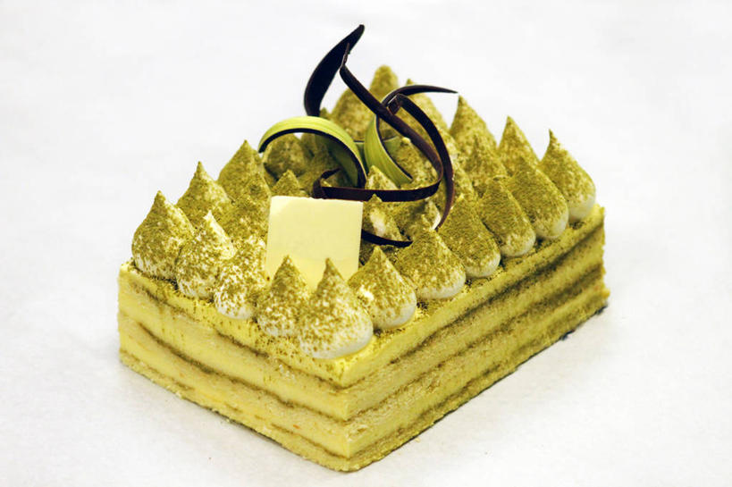 点心,无人,横图,白色背景,香港,标签,绿茶,食品,甜点,甜品,饮食,提拉米苏,食物,糕点,甜食,摄影,清新,彩图,影棚拍摄,装饰菜,蛋糕,成分