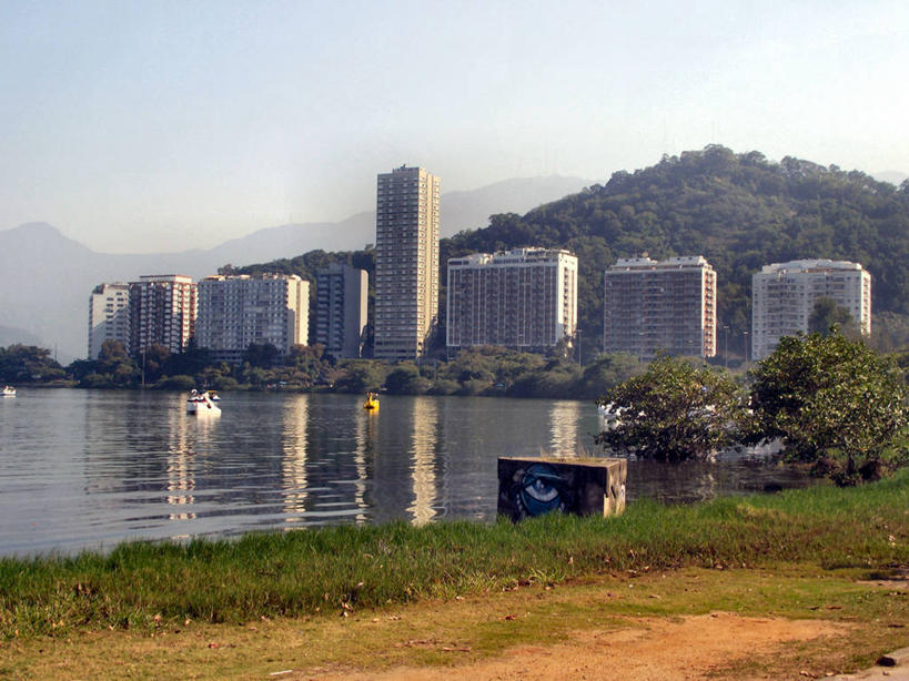 无人,横图,室外,白天,建筑,船,巴西,反射,草,树,天空,自然,摄影,里约热内卢,彩图