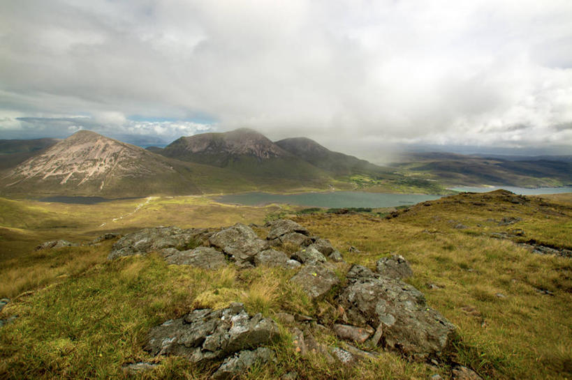 无人,横图,室外,白天,美景,山,英国,岛,景观,云,苏格兰,风景,自然,景色,摄影,宁静,自然风光,斯盖岛,岩石,彩图