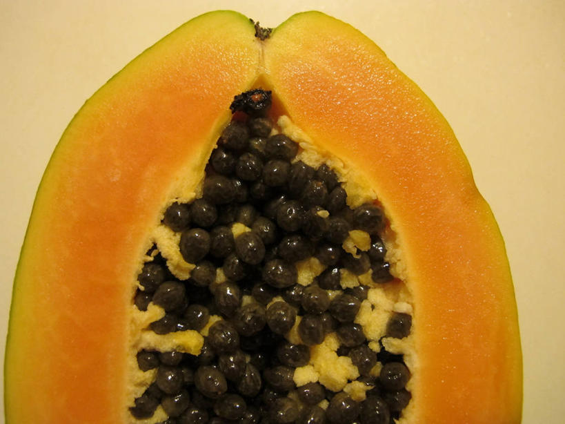 无人,横图,特写,水果,意大利,米色背景,种子,饮食,黑色,橙色,摄影,清新,横截面,健康食物,贝加莫,伦巴第大区,彩图,影棚拍摄